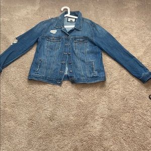 Distress Jean jacket